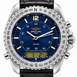 Breitling Pluton 42MM A51038 Blue Dial Watch